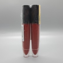 2 L'Oreal Paris Rouge Signature Lasting Matte Lip Color Stain #452 Empowered - $9.27