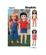 Simplicity 14&quot; Doll Clothes-ONE SIZE - $23.22 CAD