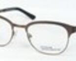 SELECTRA SEL5820 3 BROWN UNIQUE EYEGLASSES GLASSES METAL FRAME 50-19-140mm - $57.37