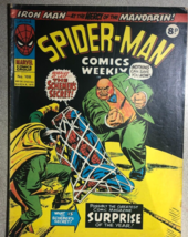 SPIDER-MAN COMICS WEEKLY #108 (1975) Marvel Comics Iron Man Thor UK VG/VG+ - £15.81 GBP
