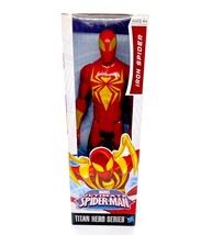 Marvel Ultimate Iron Spider Titan Hero Series 12&quot; Action Figure Hasbro NIB - £10.84 GBP
