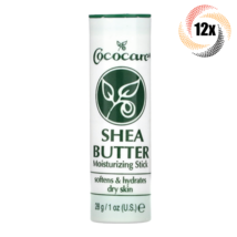 12x Cococare Shea Butter Facial Moisturizing Stick | 1oz | Hydrates Dry Skin! - £28.12 GBP
