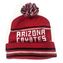 Arizona Coyotes Hockey Beanie with Pom NHL Made USA  - $343.72 MXN