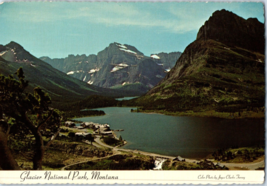 Glacier National Park Swiftcurrent Lake Montana Postcard - £5.49 GBP