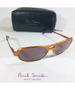 Paul Smith Orange/Brown MC Machismo Truffle Metal Sunglasses Frames - $89.00