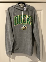 Oregon Ducks NCAA Captivating Hoodie Gray Team Logo Size Large - $38.00