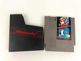 VTG Nintendo NES Super Mario Bros 1 Duck Hunt Video Game &amp; Sleeve Original 80&#39;s - £11.32 GBP