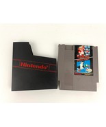 VTG Nintendo NES Super Mario Bros 1 Duck Hunt Video Game &amp; Sleeve Origin... - £11.32 GBP