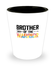 Shot Glass Party  Funny Brother Of A Warrior Autism  - £15.76 GBP