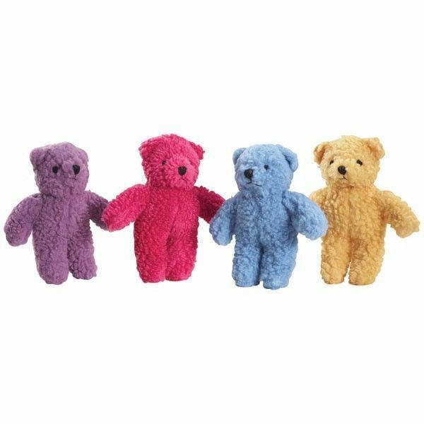 Berber Bears Soft Plush Dog Toys Durable Fleece Squeaker Toys for Dogs C... - $9.79+