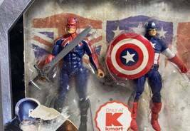 Captain America International Patriots 2 pack  Open Box One Missing 2 Captains  - £19.90 GBP