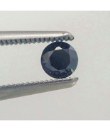 BLACK DIAMOND GEM ROUND CUT SHAPE AFRICAN GENUINE FACETED NATURAL MINI S... - $24.95