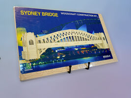 Sydney Bridge Woodcraft Construction Kit 17" Wooden Model New - $19.99