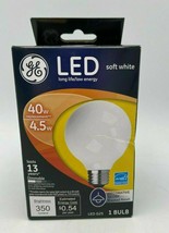 GE LED Long Life/Low Energy Soft White 40W 1 Bulb 350 Lumens Decorative ... - £6.86 GBP