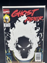 1991 Marvel Comics Ghost Rider Vintage Glow In The Dark Cover #15 Newsstand - £7.74 GBP