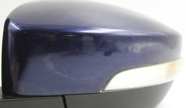 Left Driver Side Blue Door Mirror Heated Fits 2015-2018 FORD C-MAX OEM #21402 - £170.83 GBP