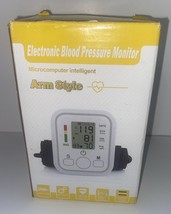 Automatic Digital Arm Blood Pressure Monitor Heart Rate Voice Control He... - $14.84