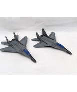 (2) Metal Jet Fighter Diecast Toys 2 1/4&quot; - $282.06 MXN