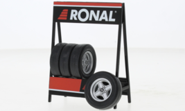 IXO Accessory Wheel Set Ronal X Pack Silver 1:18 - $32.95