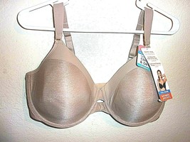 44D Warners Simply Perfect Full Figure Cool &amp; Dry Underwire Bra RB6281T - $17.80