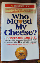 2002 Book Who Moved My Cheese?  Spencer Johnson, M.D. Bestseller - £11.76 GBP