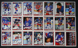 1991-92 Topps Winnipeg Jets Team Set of 21 Hockey Cards - £3.93 GBP