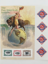 Pan-American Inverts Stamp Sheet - £11.80 GBP