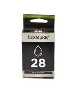 Lexmark #28 Black Ink 18C1428 Cartridge Genuine - $190.03 MXN