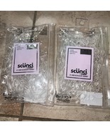 Scunci by Conair All Hair Clear Polybands in Zippered Pouch - 300x2 Coun... - $9.89