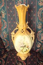 Compatible with Antique Robert Henke Large Vase Compatible with Bohemia- c1900s, - £163.46 GBP