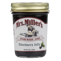 Mrs Miller&#39;s Homemade Elderberry Jelly 9 oz. (2 Jars) - £20.53 GBP