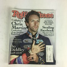 June2008 RollingStone Magazine Coldplay&#39;s Chris Martin Stealing Facebook Diddley - £9.50 GBP