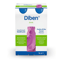 DIBEN DRINK Forest Fruit 1.5 kcal/ml Drinking Bottle 4x200 milliliters - $94.00
