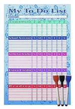 (Set with 4 Items) - My to do List (Chore Chart/Planner/Progress Charts) + 3 Mag - £8.93 GBP