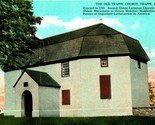 Old Trappe Church Trappe Pennsylvania PA UNP 1920s Vtg Postcard  - $3.91