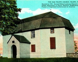Old Trappe Church Trappe Pennsylvania PA UNP 1920s Vtg Postcard  - £3.09 GBP