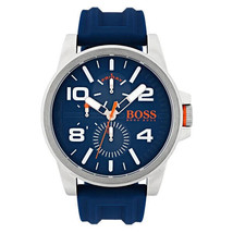 HUGO BOSS HB1550008 Montre homme Cadran bleu avec date multifonction - £100.65 GBP