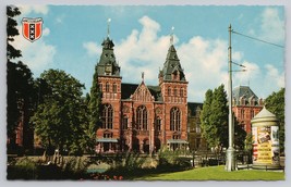 Amsterdam Rijksmuseum National Gallery Historic Building 1960s Vintage Postcard - £10.80 GBP