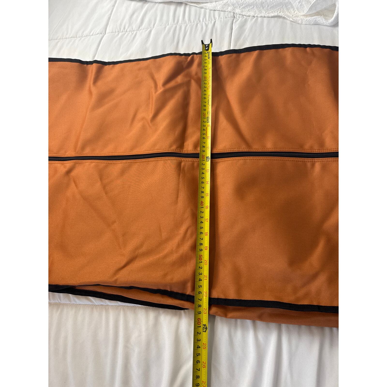 Texas Longhorns Garment Bag Orange Navy Travel Suit Carrier 38x23 Hook Em Item image 3