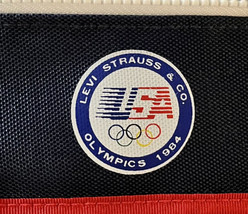 Vintage Levi Strauss Armband Wallet 1984 USA Olympics Official Wrist Ankle Pouch - £15.68 GBP