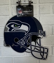 Seattle Seahawks Pennant Helmet Shape Large 16” X 13” New With Tags NFL - £13.00 GBP