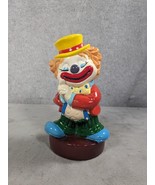 Vintage 7” High 1985 Del Monte Big Top Bonanza Clown Plastic Coin Bank ~... - $10.38