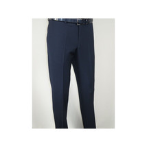 Men Suit BERLUSCONI Turkey 100% Italian Wool Super 180's 3pc Vested #Ber20 Navy image 10