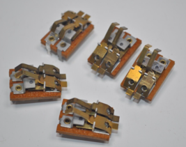Lot of 5 NOS Vintage Cherry Dual Mechanical Snap Switch 70&#39;s - Clicky Keyboard ? - £15.81 GBP