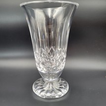 Vintage Waterford Crystal Lismore Flared Footed Vase 8.5” Glass Made in ... - £69.88 GBP