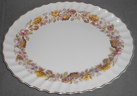 Royal Doulton Bone China Mayfair Pattern Oval 13 1/2&quot; Platter Made In England - £55.31 GBP