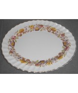 ROYAL DOULTON Bone China MAYFAIR PATTERN Oval 13 1/2&quot; Platter MADE IN EN... - £54.29 GBP