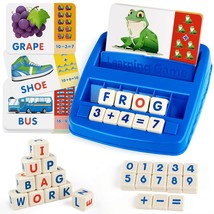 Matching Letter Game, Alphabet Spelling Reading Flash Cards, Math Number... - $39.99