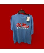 Ole Miss Script Grandma Champion Crew Short Sleeve Shirt Rebels XL - Blu... - $473.50 MXN