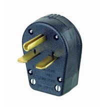 Leviton 931 30/50 Amp, 250 Volt, Plug, Angle, Grounding, Black - £26.67 GBP